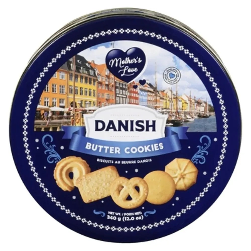 DANISH STYLE BUTTER COOKIES 340 GM