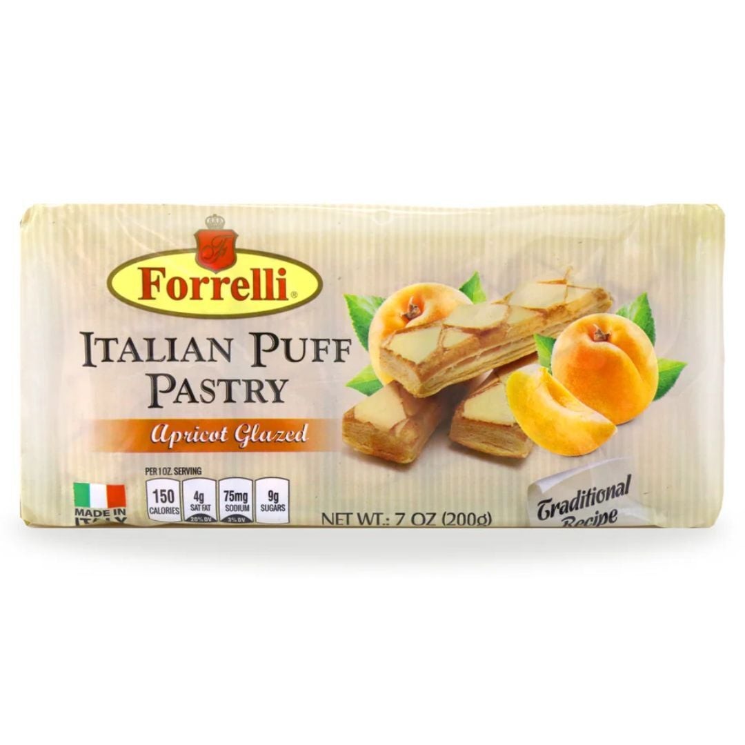 Forrelli Apricot Glazed Puff 200 GM