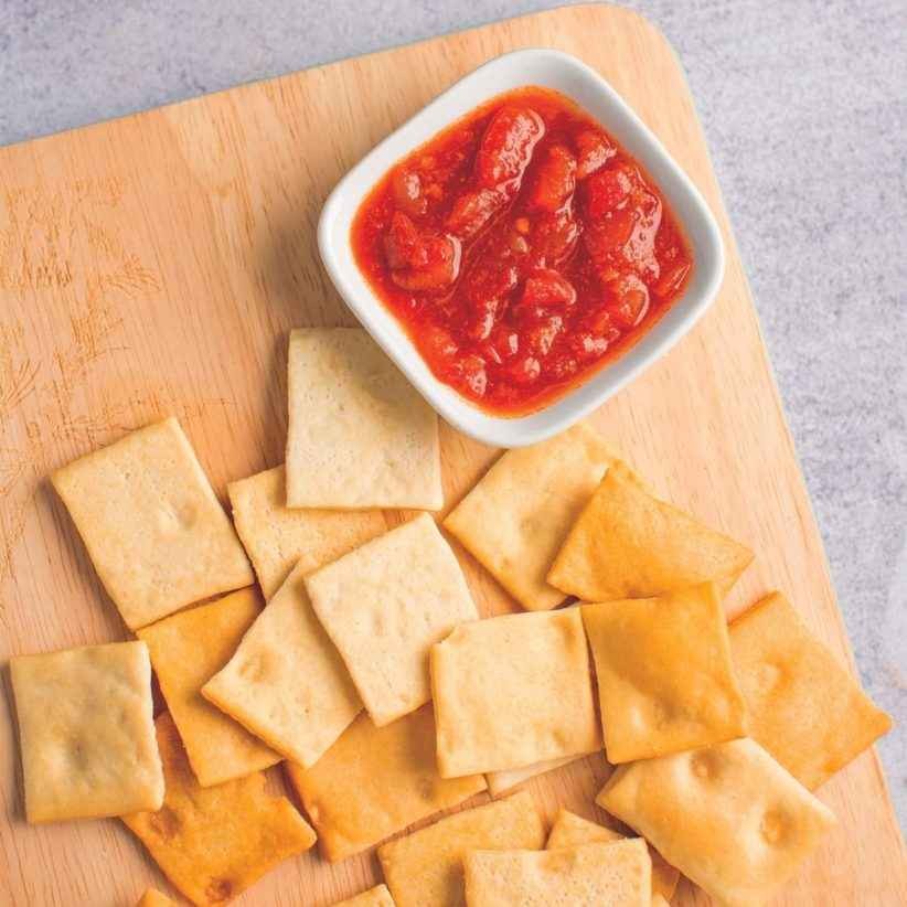 Crostini Cheese Crackers 120 GM