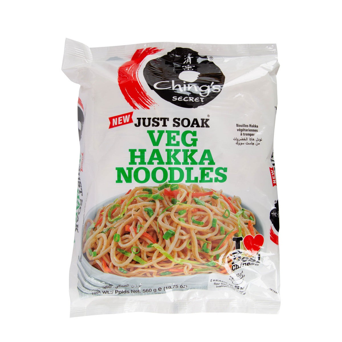 Chings Hakka Veg Noodles 560 GM