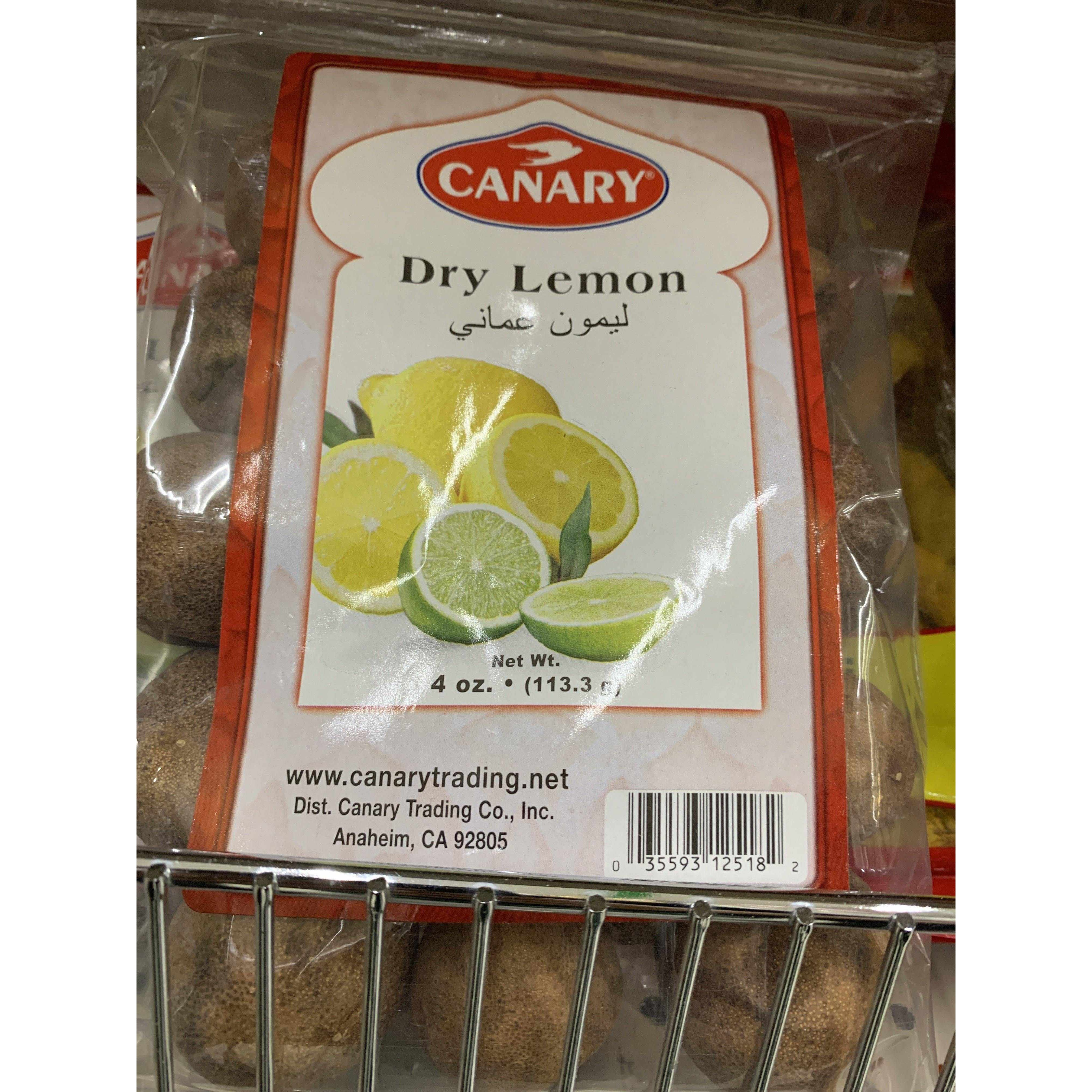 Canary Dried Lemon 4 OZ