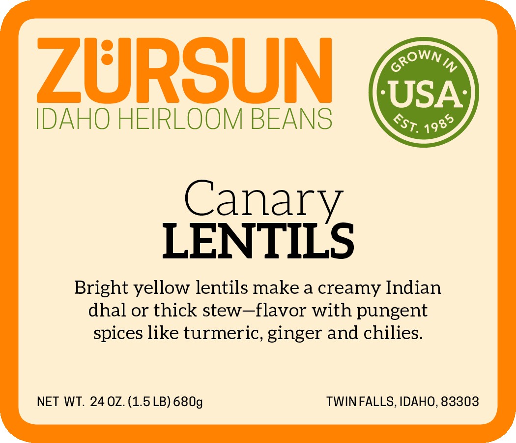 Canary Brown Lentils 24 OZ