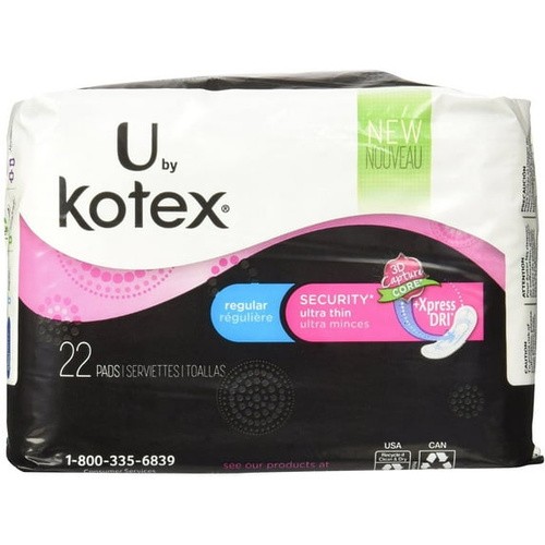 KOTEX ULTRA THIN REGUALR 22 COUNT
