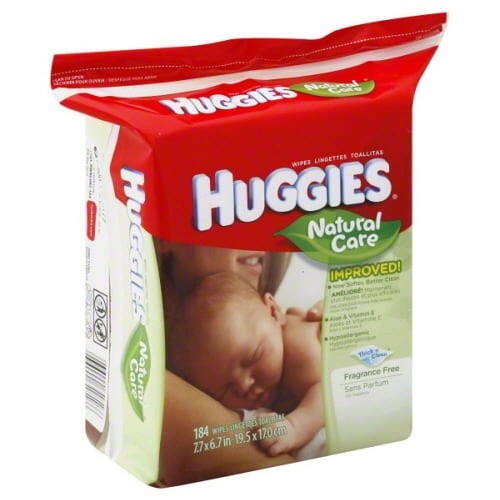 HUGGIES NC F/F WIPES RFL 184 COUNT