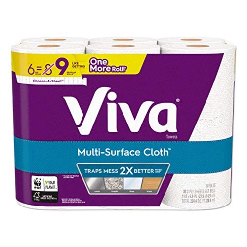 VIVA MULTI BIG CAS PAPER TOWEL 6 PCS
