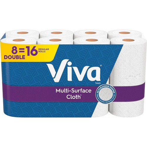 VIVA PAPER TOWEL MULTI SURFACE           8 PCS