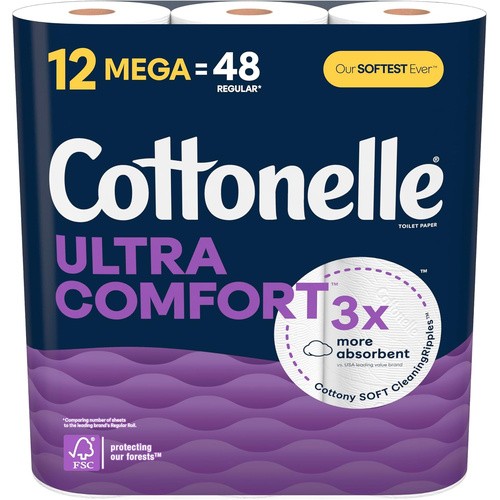 COTTONELLE ULTRA COMORFT MEGA 12 PCS