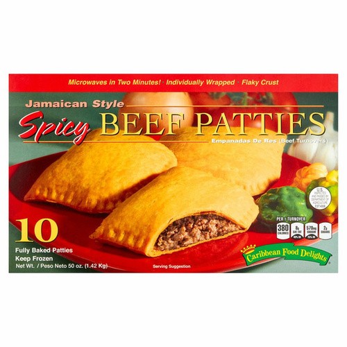 CFD SPICY BEEF PATTI 50 OZ