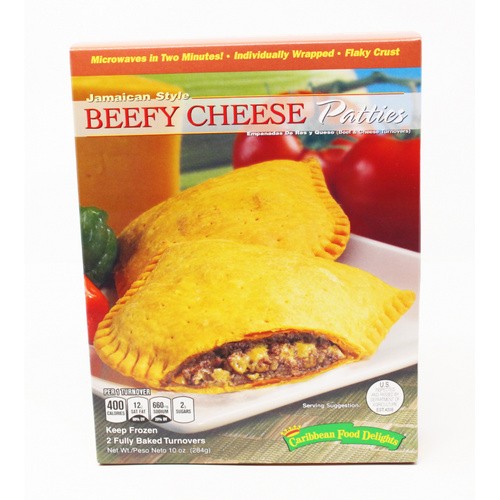 CFD BEEF CHEESE PATT 50 OZ