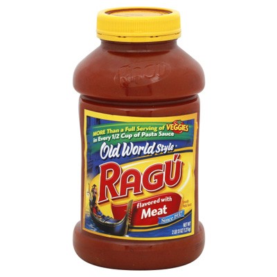 RAGU PASTA SAUCE WITH MEAT 1.63 Lbs