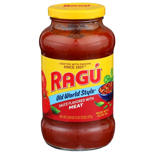 Ragu Old World Style W/meat 23.9 OZ