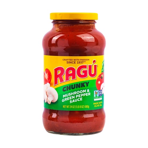 RAGU GRDNSTYL PEPPER/MUSH SAUCE          1 OZ