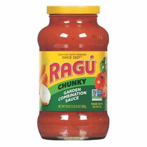 RAGU CHUNKY GARDEN SAUCE 24 OZ