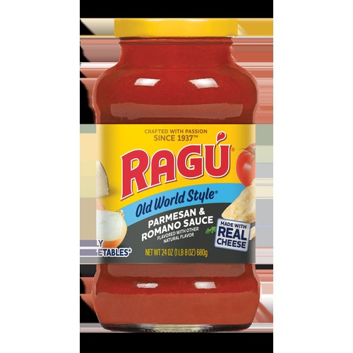 RAGU SALSA PARMESAN & ROMANO 24 OZ