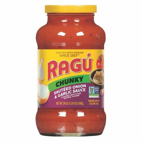 RAGU CHUNKY SAUTEED ONION & GARLIC       1 OZ