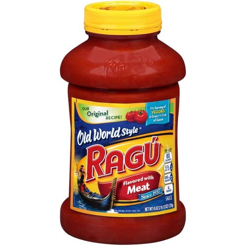 RAGU OLD WORLD STY WITH MEAT SAUCE 45 OZ