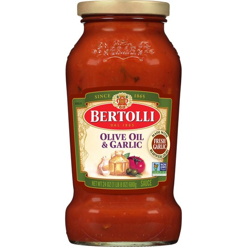 BERTOLLI OLIVE OIL & GARLIC 24 OZ