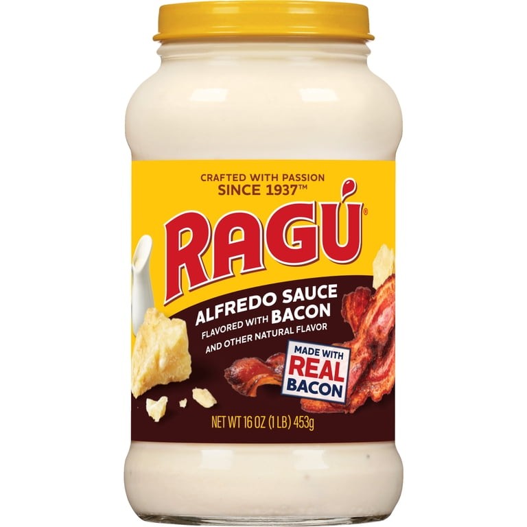 Ragu Bacon Alfredo Sauce 16 OZ