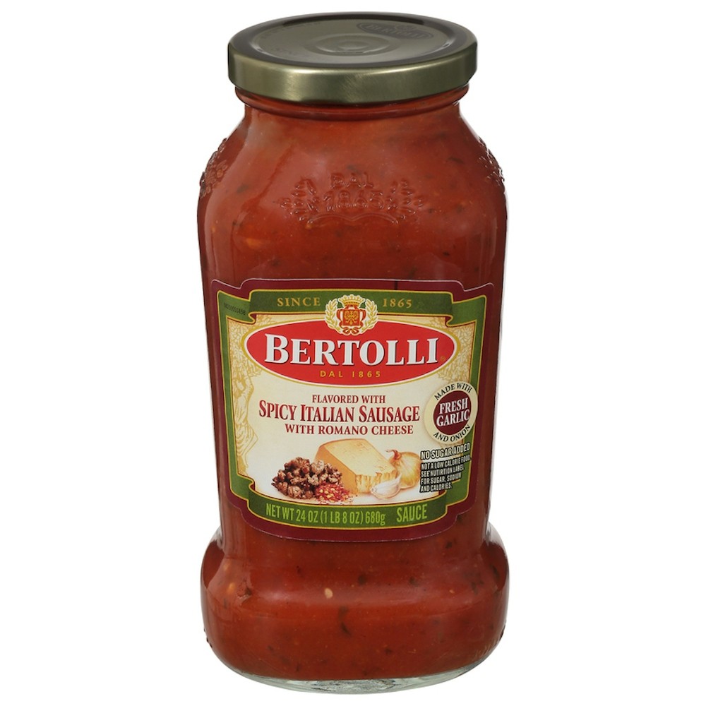 Bertolli Italian Sausage Sauce 24 OZ