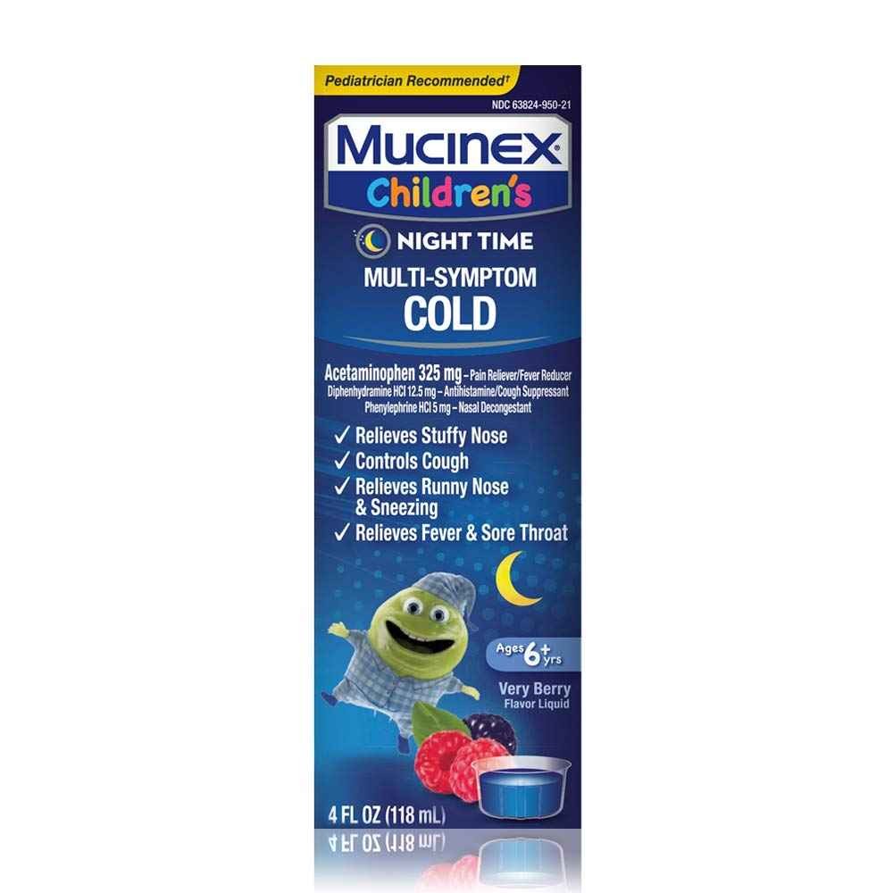 Mucinex Childrens Multi Symptom Cold 4 OZ