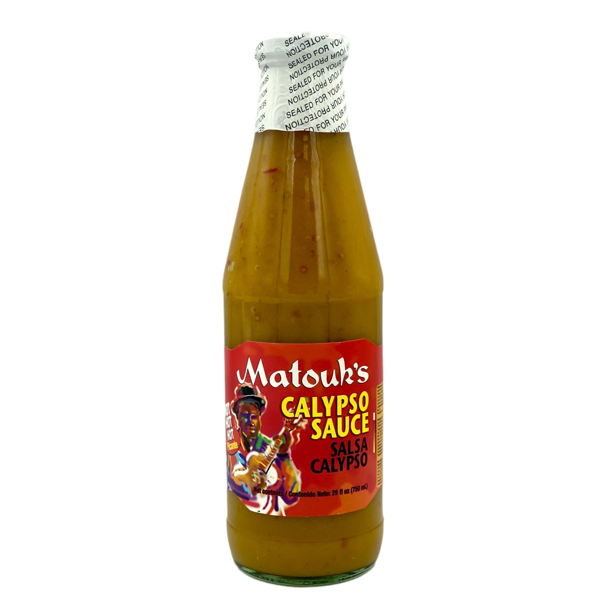 MATOUKS PEPPER SAUCE HOT CALYPSO 750 ML