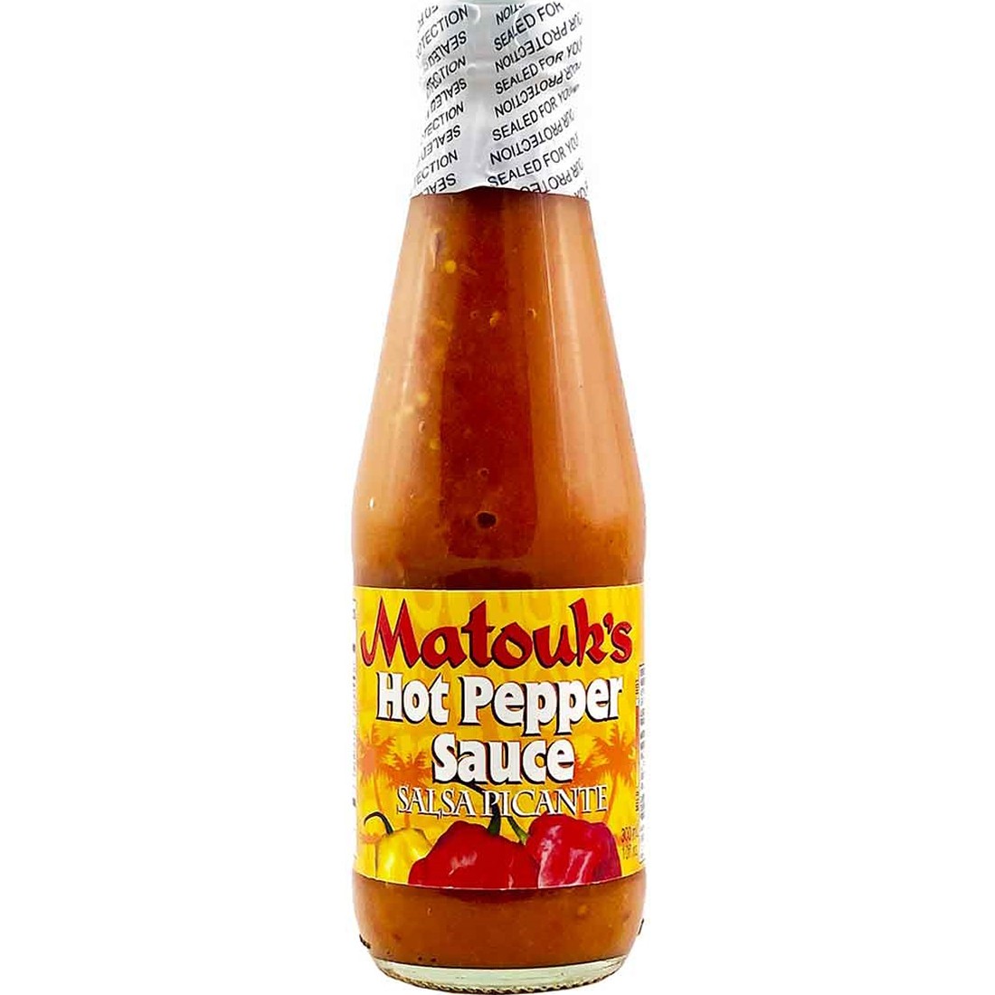 MATOUKS HOT PEPPER SAUCE SALSA PICANTE 0.63 Lbs
