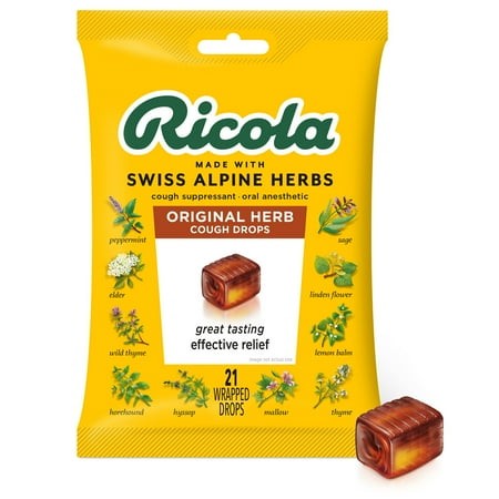 Ricola Original Herb Cough Drops 21 Count