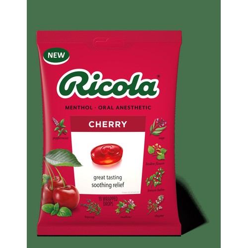 RICOLA CHERRY 19 COUNT