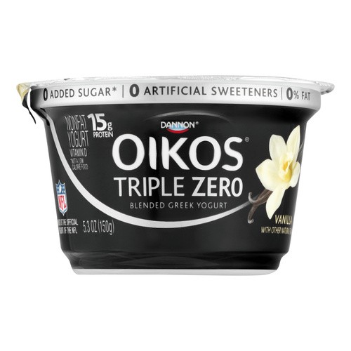 DANNON OIKOS TRIPLE ZERO VAN             5.3 OZ