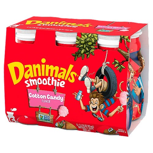 DANIMALS SMOOTHIE COTTON CANDY 18.6 OZ