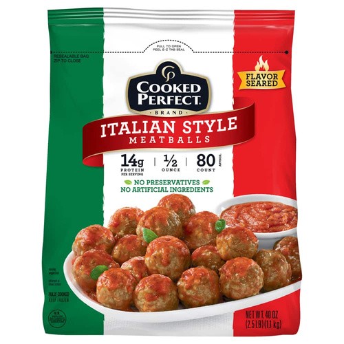 CP ITALIAN MEATBALLS 40 OZ