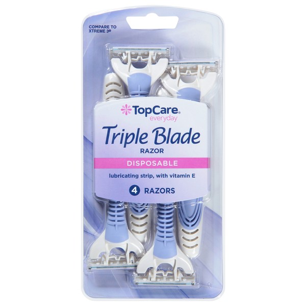 TOP CARE 3BLD RAZOR DISP WOMEN           1 COUNT