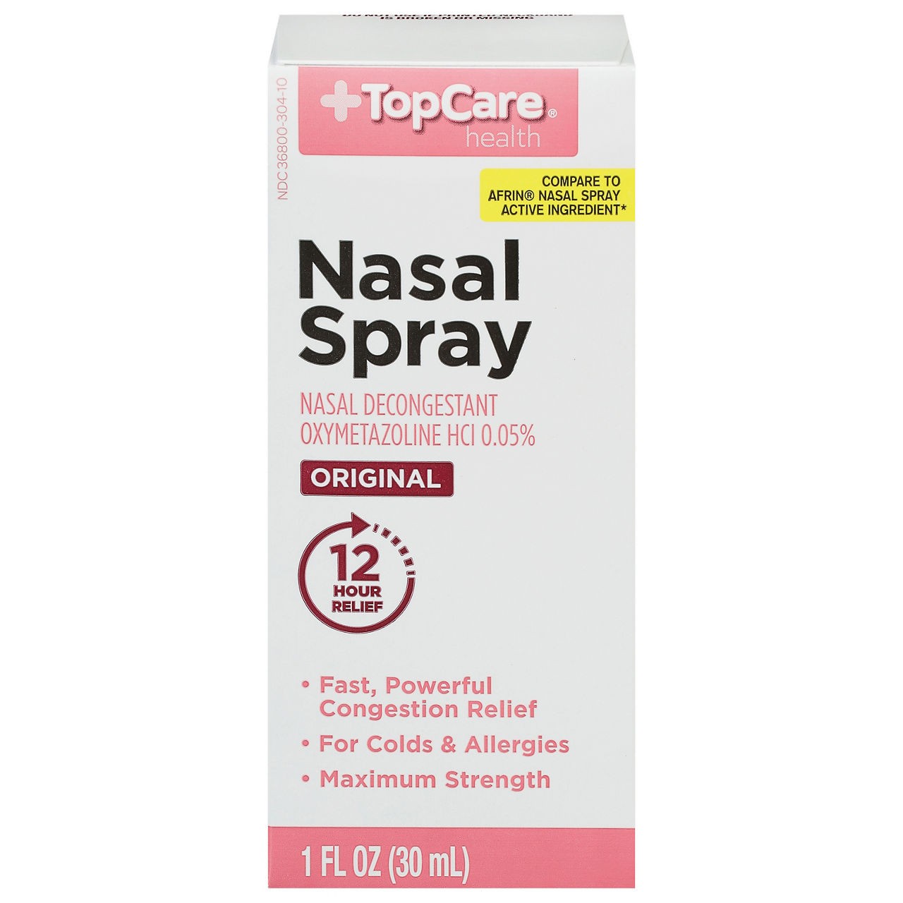 TOP CARE ORIGINAL NASAL SPRAY 1 OZ