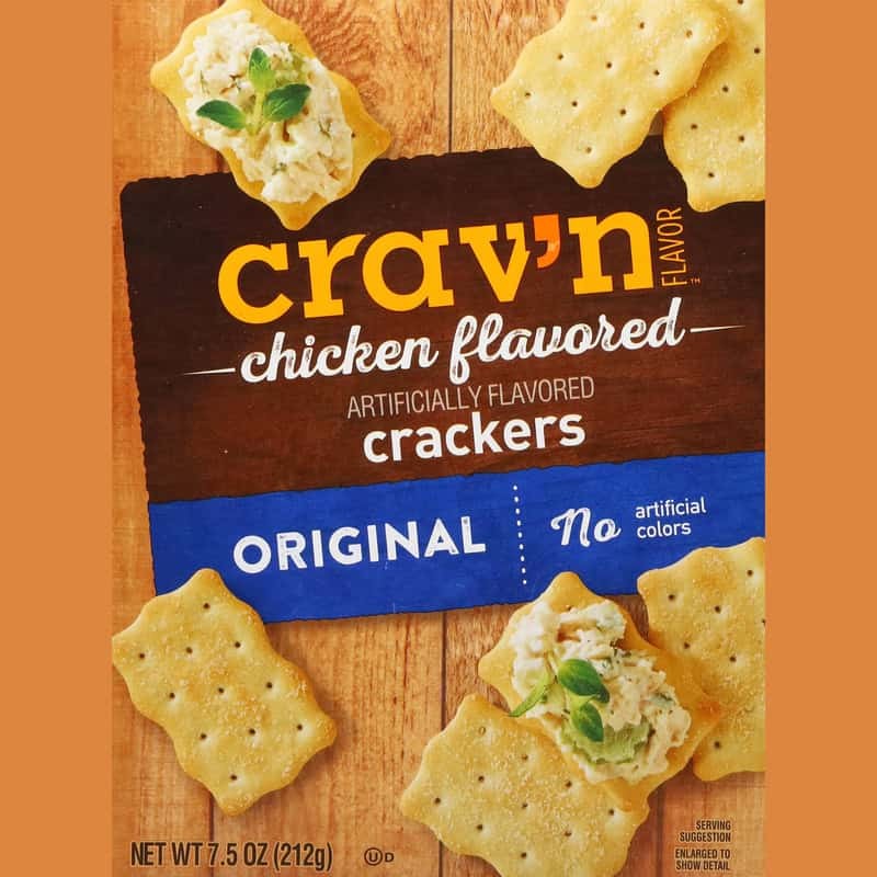 CRAVN FLAVOR CKN FLAV CRACKER 7.5 OZ