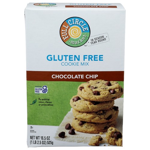 FULL CIRCLE GF CHOC CHIP COOKIE MIX 18.5 OZ