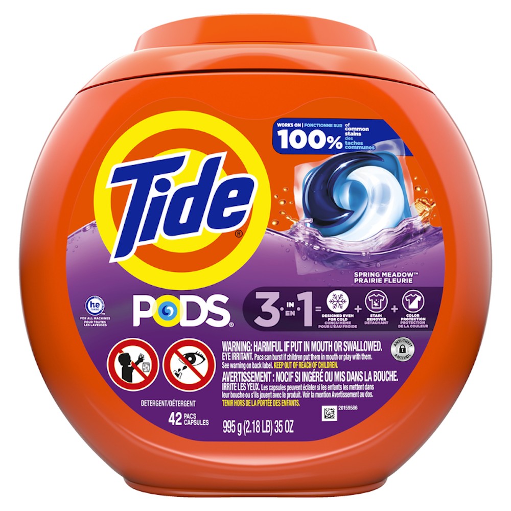 TIDE PODS SPRING MEADOW 42 COUNT         1 OZ