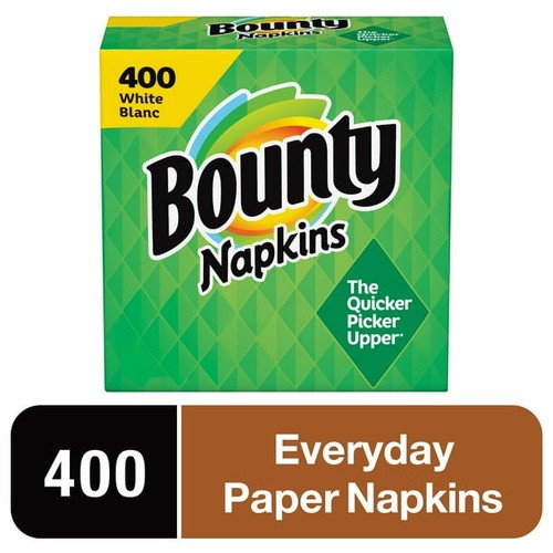 BOUNTY NAPKINS 400 COUNT