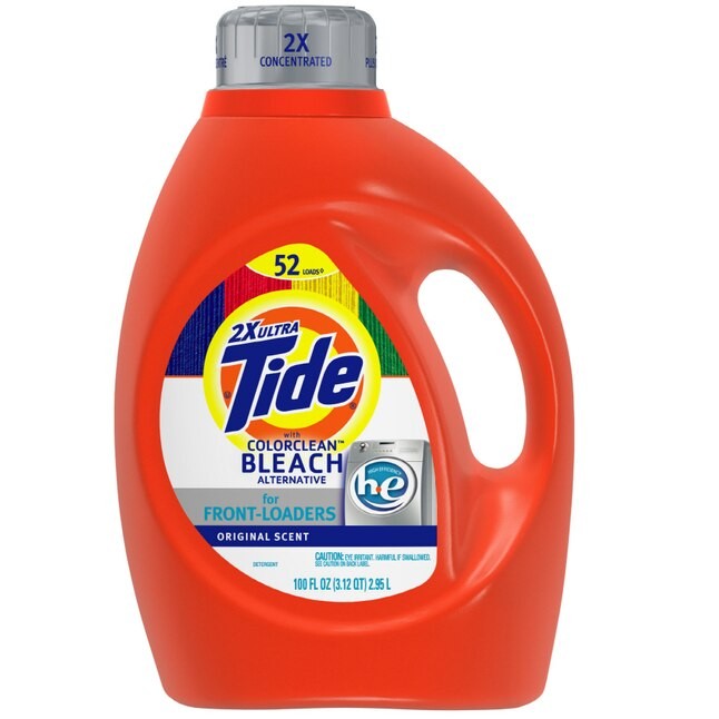 TIDE W BLEACH ORIGINAL 100 OZ