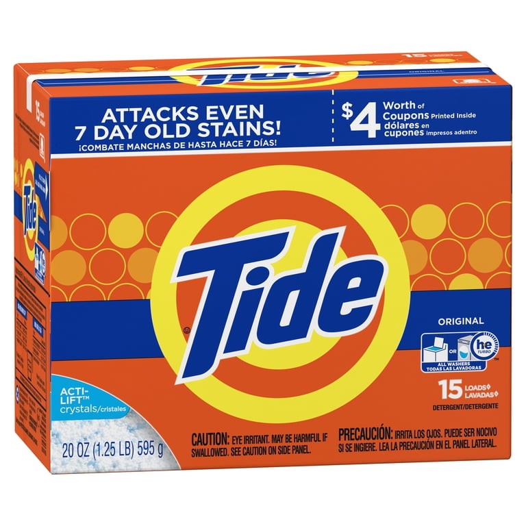 Tide Detergent Powder 20 OZ