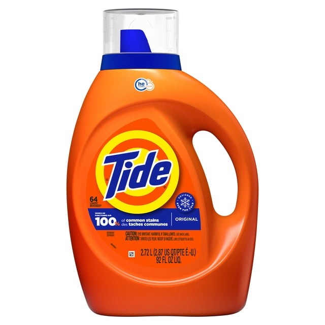 Tide Liquid Laundry Detergent Loads 92 Floz