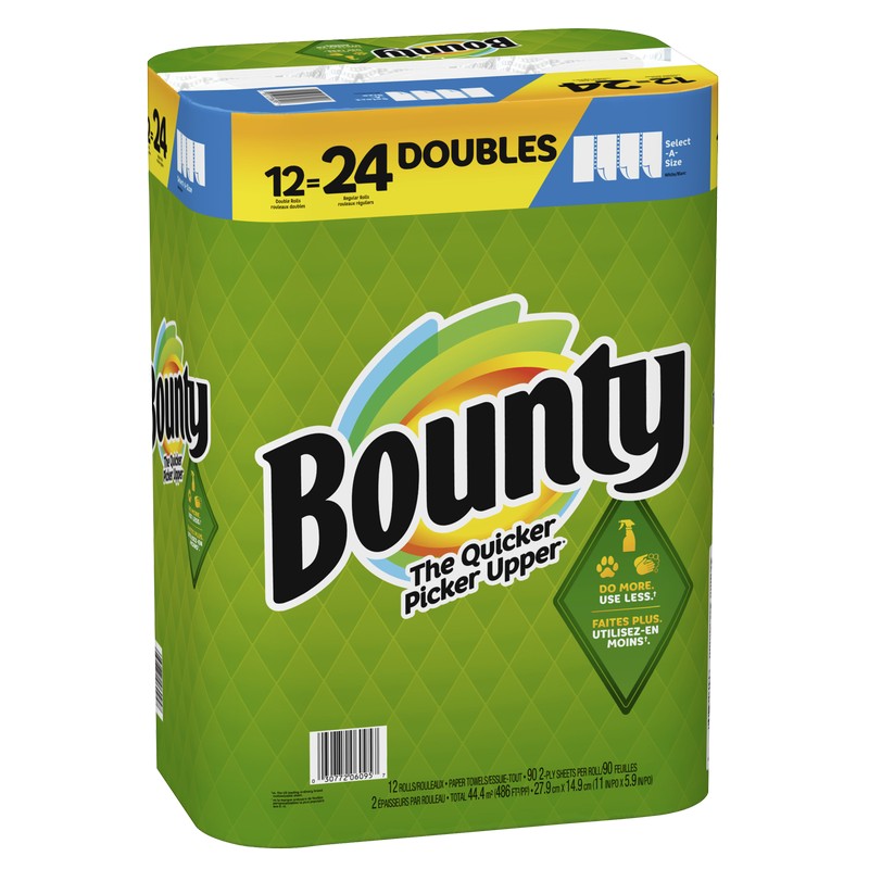BOUNTY KITCHEN PAPER TOWEL 12 CT