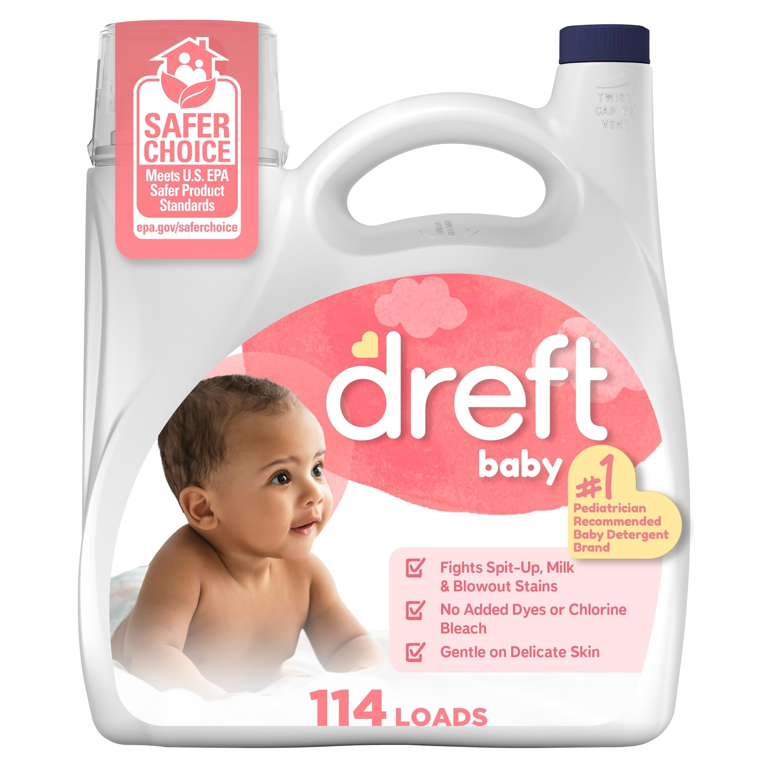 DREFT NEWBORN LIQUID DETERGENT 92 OZ