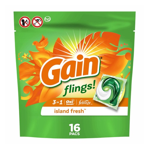 GAIN FLINGS ISLAND FRESH PODS            1 COUNT