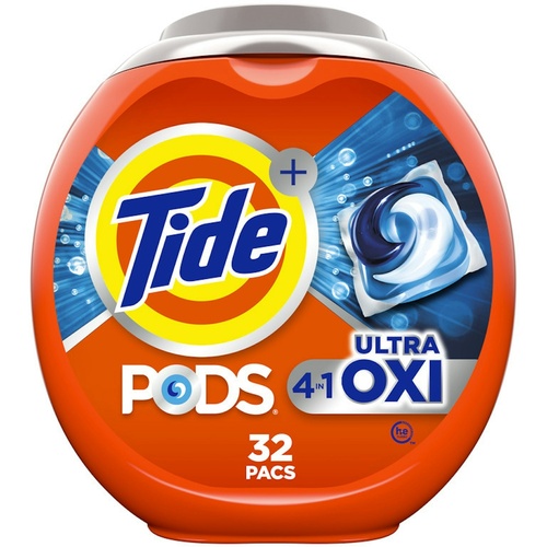 TIDE ULTRA OXI LAUNDRY PODS              1 COUNT