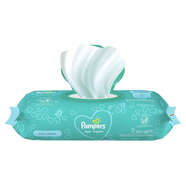 Pampers Baby Fresh Scented Wipes 72 Count