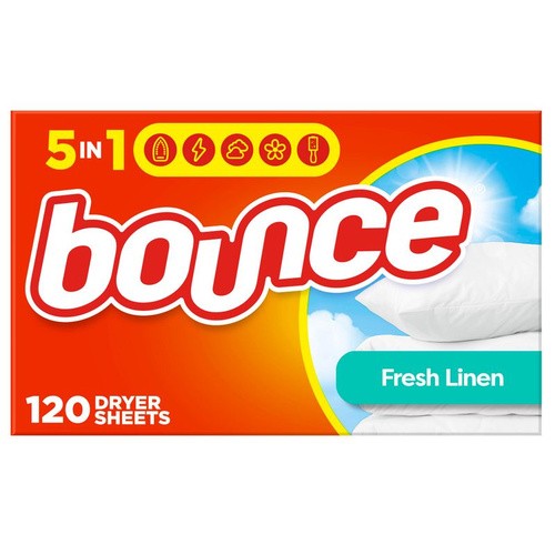 BOUNCE FRESH LINEN 120 COUNT