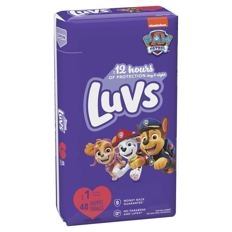 Luvs #1 48 COUNT