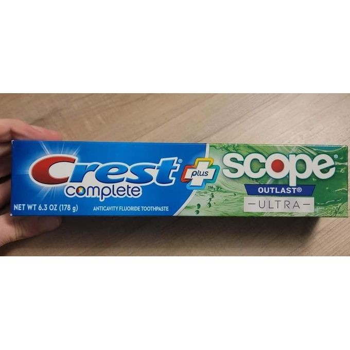 Crest Complete Plus Scope Advanced Active Foam Toothpaste 232 GM