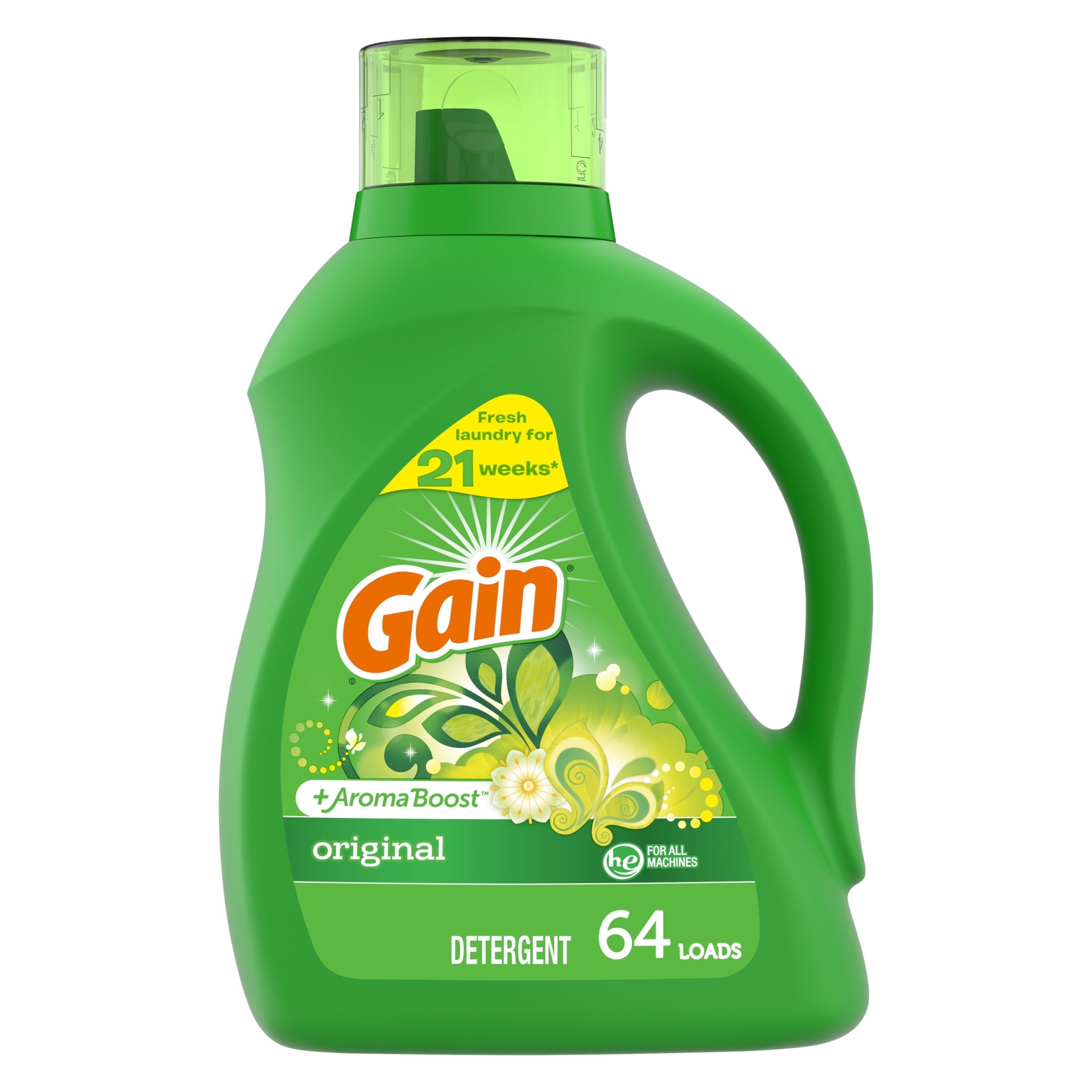 Gain Liquid Detergent Original 21.6 OZ