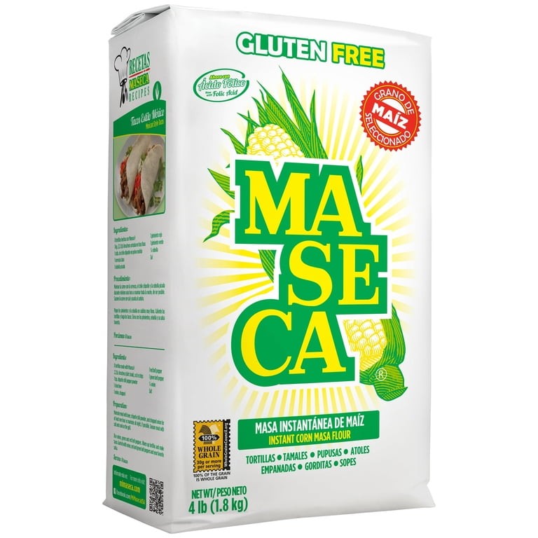MASECA CORN MASA FLOUR INSTANT 4.4 LBS